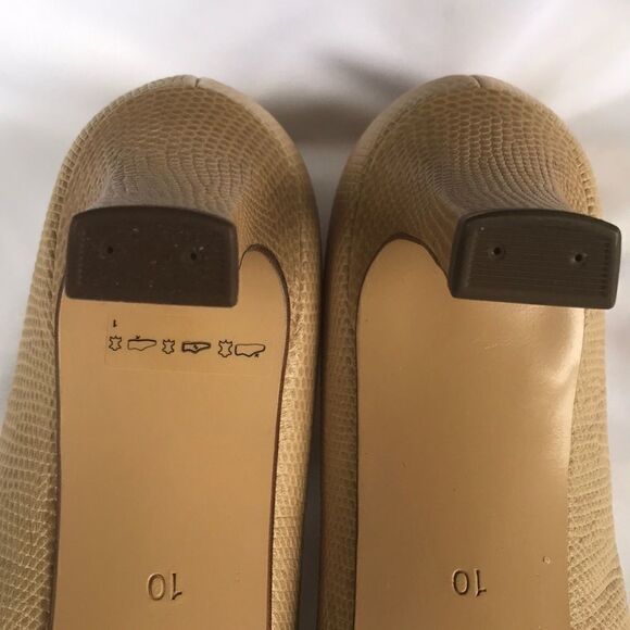 PETER KAISER PEEP TOE LEATHER SHOES.  NEW - Picture 8 of 8